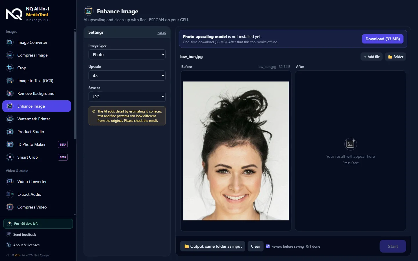 Enhance Image result